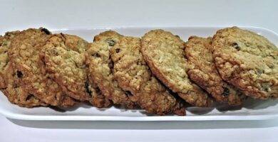 galletas de avena veganas