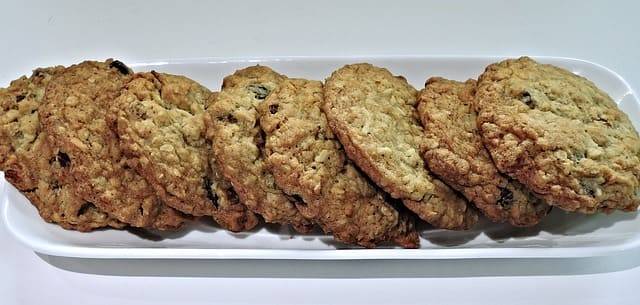 galletas de avena veganas