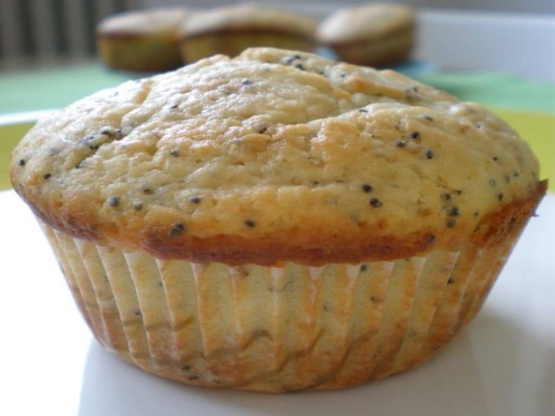 muffins de banana y coco