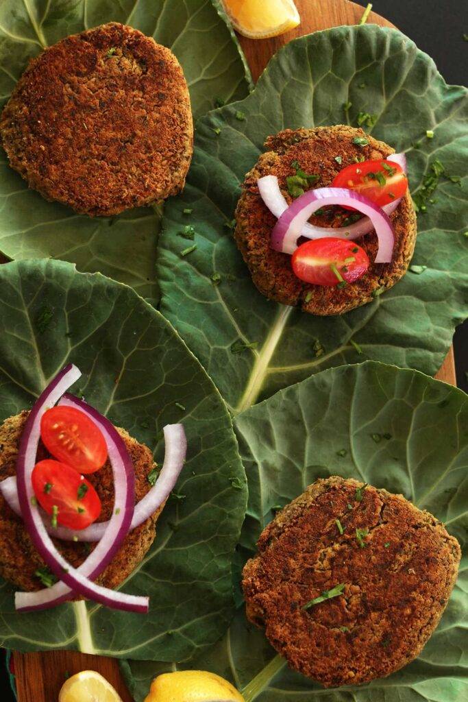 hamburguesas de falafel