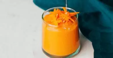 receta de smoothie de zanahoria