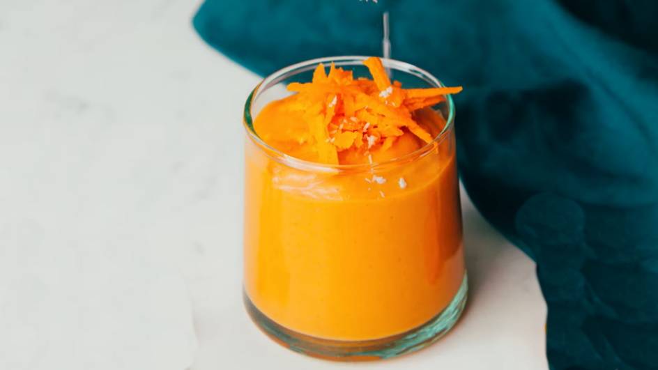 receta de smoothie de zanahoria